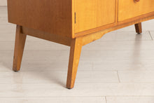 Load image into Gallery viewer, Midcentury Oak Vanity Chest of Drawers by Palatial c.1960
