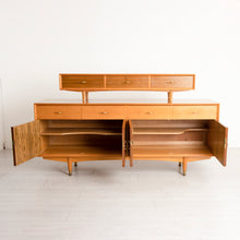 Load image into Gallery viewer, Midcentury Oak &amp; Walnut Sideboard with removable top section c.1960s
