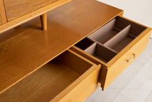 Load image into Gallery viewer, Midcentury Oak &amp; Walnut Sideboard with removable top section c.1960s
