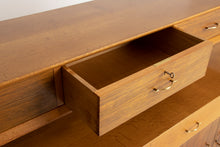 Load image into Gallery viewer, Midcentury Oak &amp; Walnut Sideboard with removable top section c.1960s
