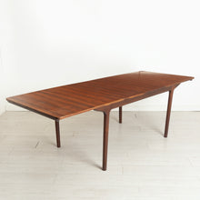 Load image into Gallery viewer, Midcentury Rosewood Dining Table &amp; Set of 10 Dining Chairs by Mcintosh, Scotland c.1971
