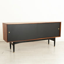 Load image into Gallery viewer, Midcentury Rosewood Sideboard with Leather Doors by Robin Day c.1965
