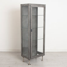 Load image into Gallery viewer, Midcentury Steel &amp; Glass Medical Cabinet c.1950s
