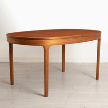 Load image into Gallery viewer, Midcentury Teak Oval Dining Table by Nathan c.1975
