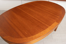Load image into Gallery viewer, Midcentury Teak Oval Dining Table by Nathan c.1975
