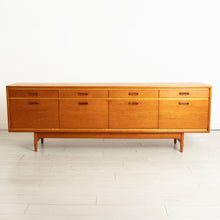 Load image into Gallery viewer, Midcentury Teak Sideboard with Maple Lining by White &amp; Newton c.1975

