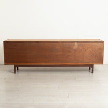 Load image into Gallery viewer, Midcentury Teak Sideboard with Rattan Fronted Sliding Doors c.1965
