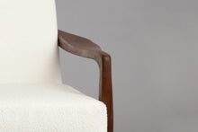 Load image into Gallery viewer, Midcentury Three Seater Sofa in Afromosia by Toothill c.1965
