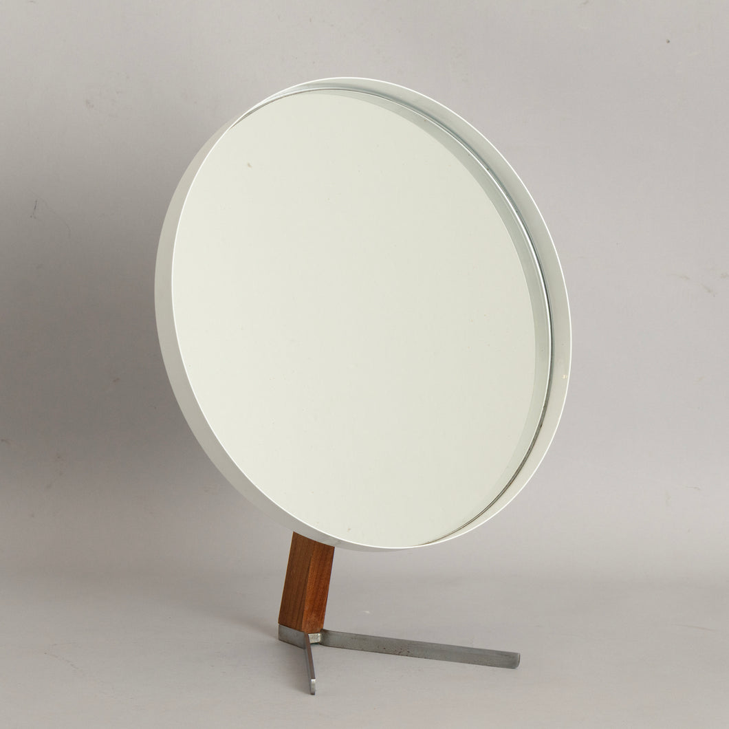 Midcentury Vanity Mirror with Teak Stand by Robert Welch for Durlston Designs c.1960s