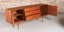 Load image into Gallery viewer, Midcentury Teak Sideboard with Curved Front
