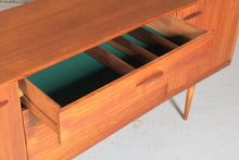 Load image into Gallery viewer, Midcentury Teak Sideboard with Curved Front
