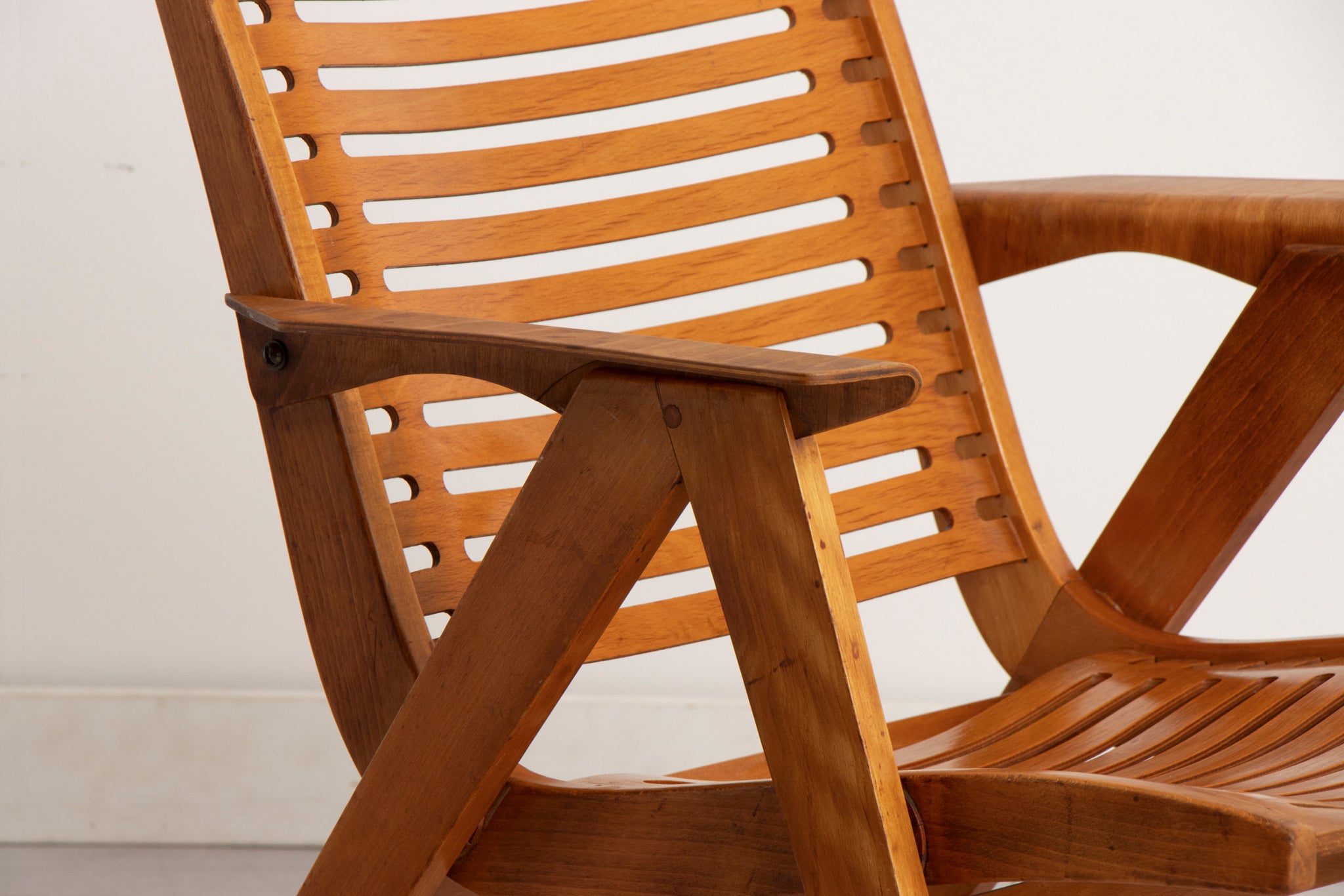Original 1950s Rex 120 Plywood Chair by Niko Kralj for Stol Kamnik