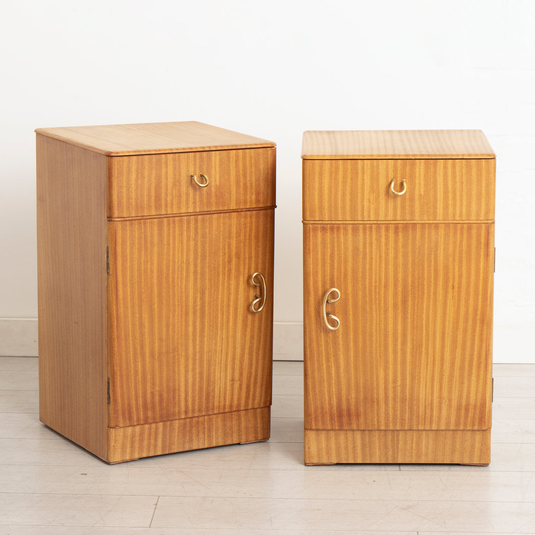 Pair of Midcentury Mahogany Bedside Tables by Younger c.1965