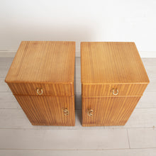 Load image into Gallery viewer, Pair of Midcentury Mahogany Bedside Tables by Younger c.1965
