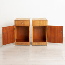 Load image into Gallery viewer, Pair of Midcentury Mahogany Bedside Tables by Younger c.1965
