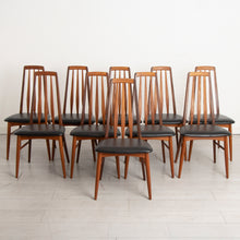 Load image into Gallery viewer, Set of 10 Danish &#39;Eva&#39; Teak Dining Chairs by Niels Koefoed

