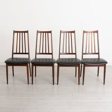 Load image into Gallery viewer, Set of 4 Danish Midcentury Afromosia Dining Chairs c.1960s
