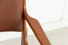 Load image into Gallery viewer, Set of 4 Danish Midcentury Armchairs in Teak by Johannes Andersen for Uldum Mobelfabrik c.1965, Newly Reupholstered
