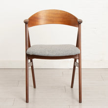 Load image into Gallery viewer, Set of 4 Danish Teak Dining Chairs by Kai Kristiansen c.1960

