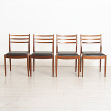Load image into Gallery viewer, Set of 4 Midcentury Fresco Teak Dining Chairs by Victor Wilkins for G-Plan c.1965
