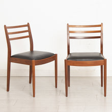 Load image into Gallery viewer, Set of 4 Midcentury Fresco Teak Dining Chairs by Victor Wilkins for G-Plan c.1965
