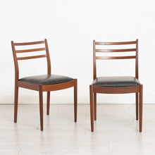 Load image into Gallery viewer, Set of 4 Midcentury G-Plan Fresco Dining chairs by Victor Wilkins c.1960s

