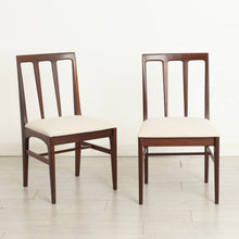 Load image into Gallery viewer, Set of 6 Mid Century afromosia dining chairs by A. Younger, circa 1960s
