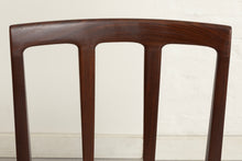 Load image into Gallery viewer, Set of 6 Mid Century afromosia dining chairs by A. Younger, circa 1960s
