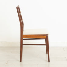 Load image into Gallery viewer, Set of 6 Mid Century 'Fyne Ladye' afromosia dining chairs by Richard Hornby, circa 1960s
