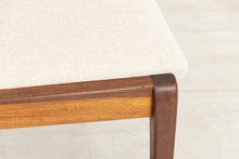 Load image into Gallery viewer, Set of 6 Mid Century 'Fyne Ladye' afromosia dining chairs by Richard Hornby, circa 1960s
