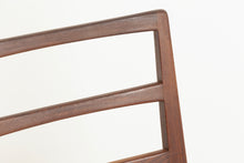 Load image into Gallery viewer, Set of 6 Mid Century 'Fyne Ladye' afromosia dining chairs by Richard Hornby, circa 1960s
