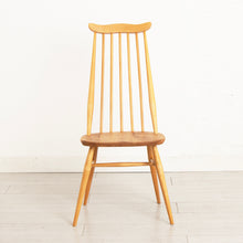 Load image into Gallery viewer, Set of 6 Midcentury Goldsmith Dining Chairs by Ercol, with Blue Labels
