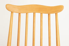 Load image into Gallery viewer, Set of 6 Midcentury Goldsmith Dining Chairs by Ercol, with Blue Labels

