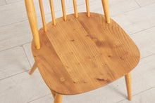 Load image into Gallery viewer, Set of 6 Midcentury Goldsmith Dining Chairs by Ercol, with Blue Labels
