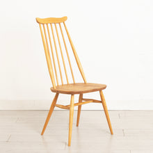 Load image into Gallery viewer, Set of 6 Midcentury Goldsmith Dining Chairs by Ercol, with Blue Labels
