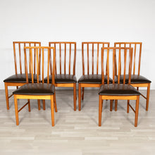 Load image into Gallery viewer, Set of 6 Midcentury Teak Dining Chairs by McIntosh c.1960
