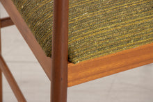 Load image into Gallery viewer, Set of Eight Teak Dining Chairs by McIntosh in Original Green Upholstery
