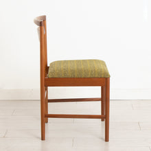 Load image into Gallery viewer, Set of Eight Teak Dining Chairs by McIntosh in Original Green Upholstery
