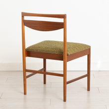 Load image into Gallery viewer, Set of Eight Teak Dining Chairs by McIntosh in Original Green Upholstery
