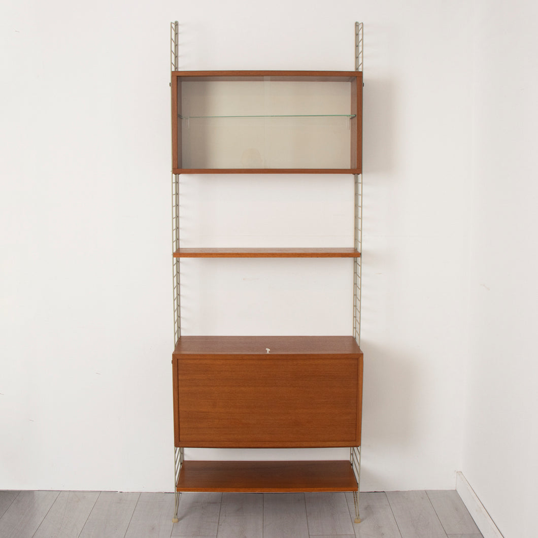 Midcentury Swedish String Shelving System by Nisse Strinning c.1960s
