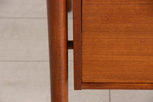 Load image into Gallery viewer, Swedish Midcentury Teak Desk by Seffle Möbelfabrik c.1960s
