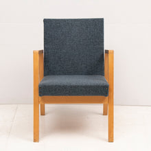 Load image into Gallery viewer, Pair of Vintage Upholstered Hallway Chairs 54/404 by Alvar Aalto, circa 1950s
