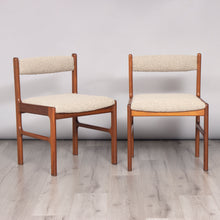 Load image into Gallery viewer, Set of 4 Midcentury Teak Dining Chairs by McIntosh c.1960s
