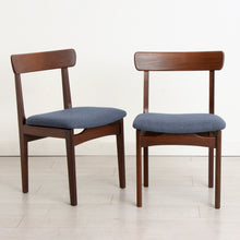 Load image into Gallery viewer, Set of 4 Midcentury Afrormosia Chairs by Younger Ltd c.1960
