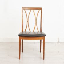 Load image into Gallery viewer, Set of 6 Newly Upholstered Midcentury G Plan Fresco Dining Chairs c.1960
