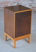 Load image into Gallery viewer, British Mid Century walnut bedside table by John and Sylvia Reid for Stag, circa 1960s.
