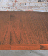 Load image into Gallery viewer, Danish Mid Century teak extending oval/round dining table by Kai Kristiansen, circa 1960s
