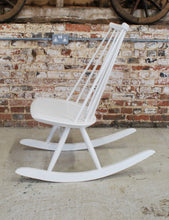 Load image into Gallery viewer, Finnish Mademoiselle Rocking Chair by Ilmari Tapiovaara
