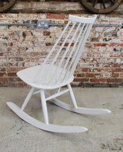 Load image into Gallery viewer, Finnish Mademoiselle Rocking Chair by Ilmari Tapiovaara
