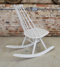 Load image into Gallery viewer, Finnish Mademoiselle Rocking Chair by Ilmari Tapiovaara
